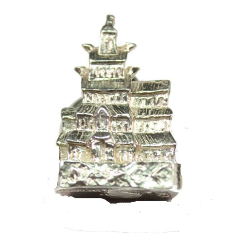 Sterling Silver Scandinavian Stave Church