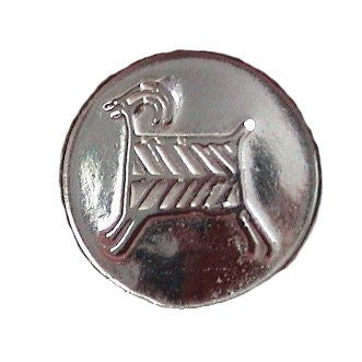 Sterling Silver Reindeer Cuff Links