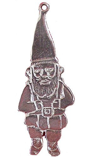 Sterling Silver Julenissen Pendant/ Ornament