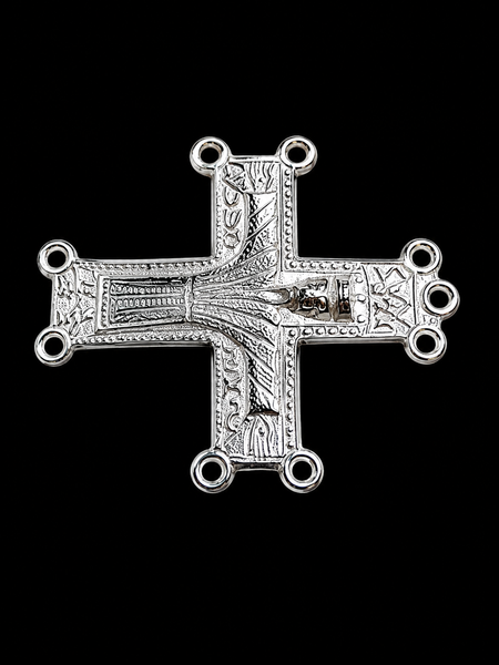 Sterling Silver Scandinavian Norse Pilgrims Cross Pendant