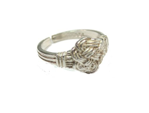 Sterling Silver Adjustable Celtic Knot Ring