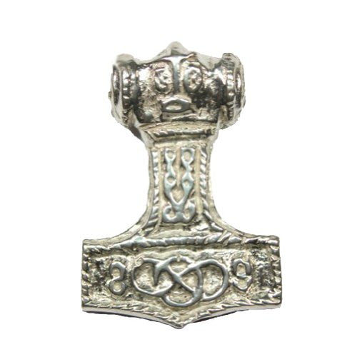 Sterling Silver Traditional Scadinavian Norse Thor's Hammer- Hedeby