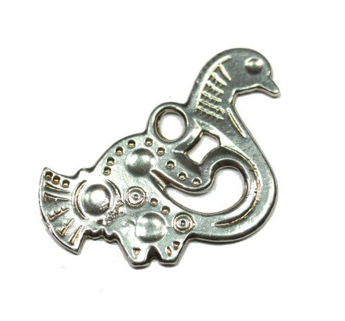 Sterling Silver Mythical Scandinavian Bird Pendant