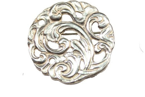 Sterling Silver Acanthus Pin