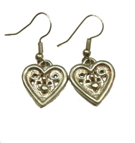 Sterling Silver Heart Earrings