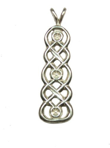 Sterling Silver Viking Knot Regal Pendant