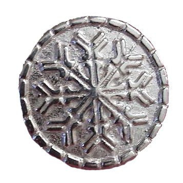 Sterling Silver Snowflake Tie Tac